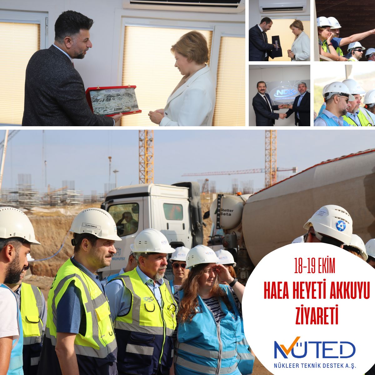 The President of HAEA (Hungarian Nuclear Energy Agency), and his delegation visited our country